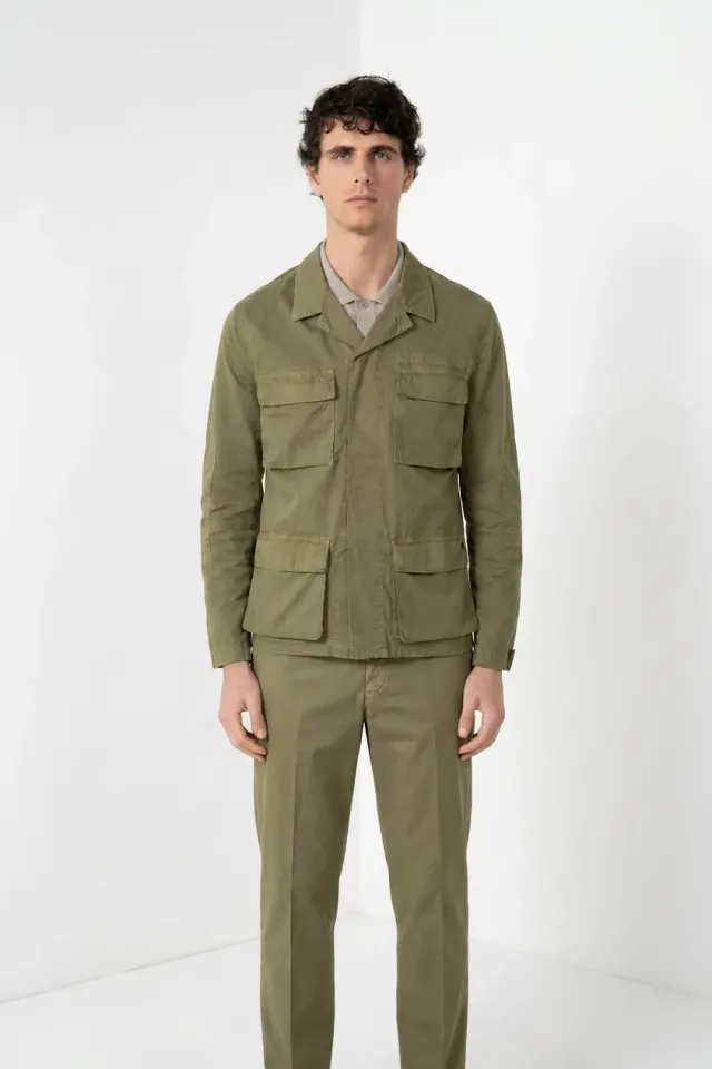 Mason's Flyshirt Delamere overshirt rosmarin