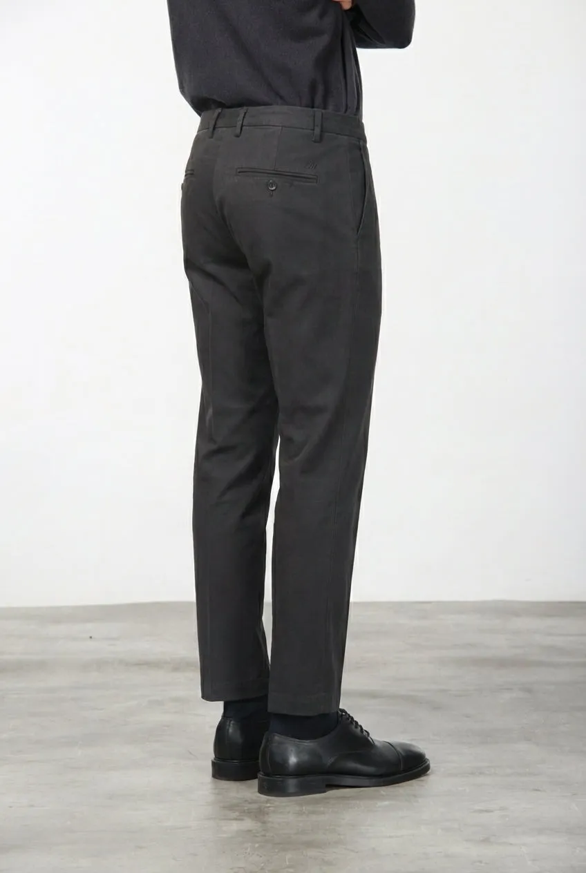 Mason's Milano chinos brun gabardin extra slim
