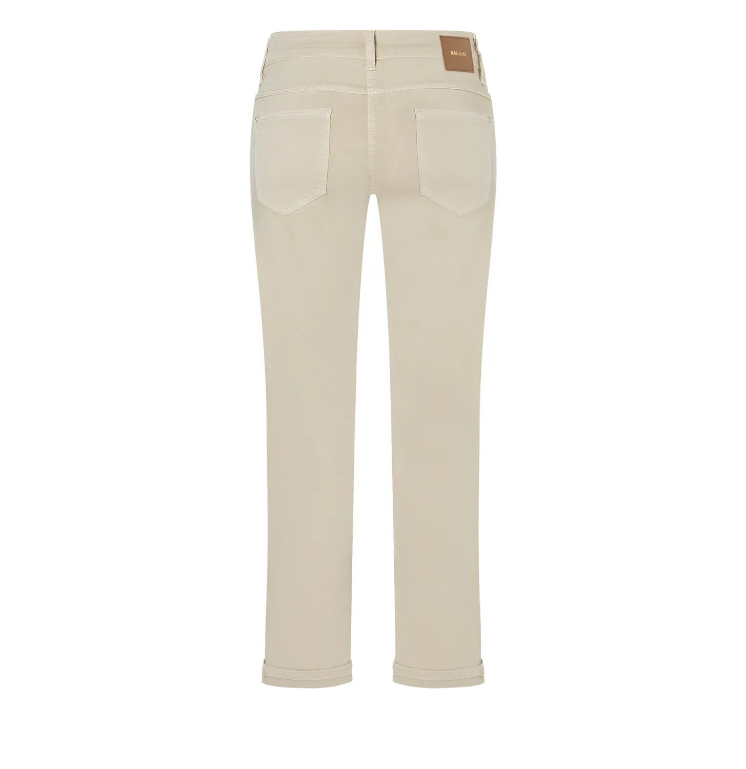 MAC Dream 5403-00-0351 cropped jeans beige straight fit