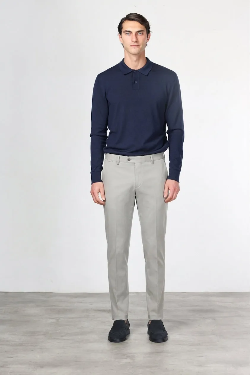 Mason's New York chino grå cashmere regular