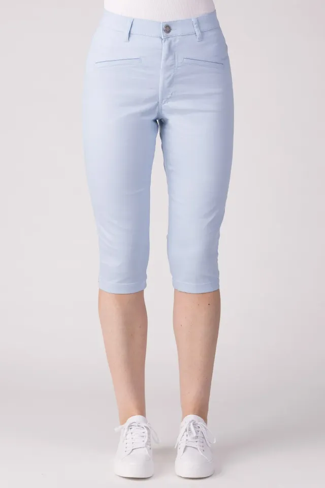 Merrytime 15635-430-21 Super Slim capri jeans lyseblå