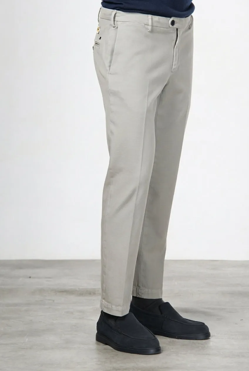Mason's New York chino grå cashmere regular