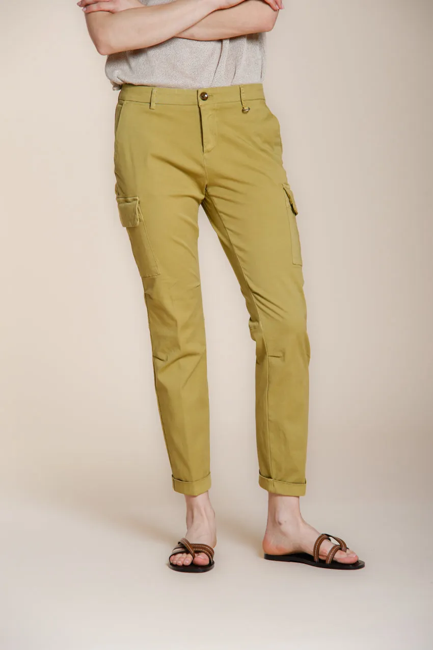 Mason's Chile City cargo bukser dame syregrøn slim
