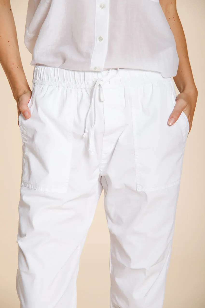 Mason's Fatique Jogger cargobukser hvid relaxed