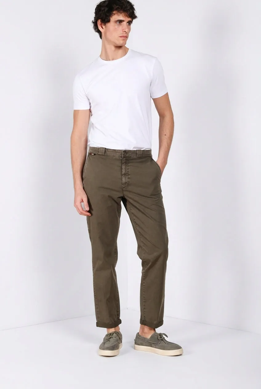 Mason's Madison M74 chinobukser grøn carrot fit