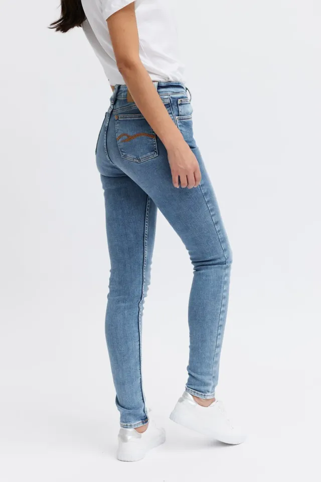 Organsk Breeze Sinless Grace jeans bred længde 30