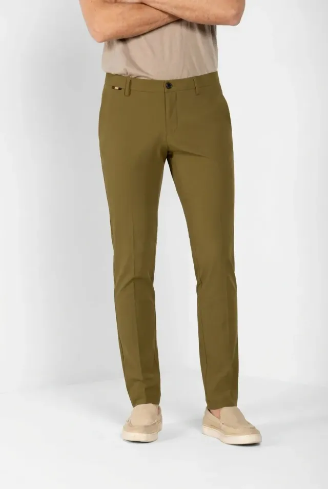 Mason's Milano Dynamic chinojogger grøn stretch