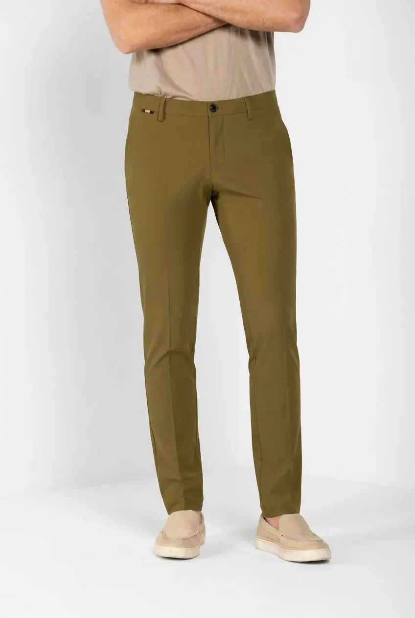 Mason's Milano Dynamic chinojogger grøn stretch