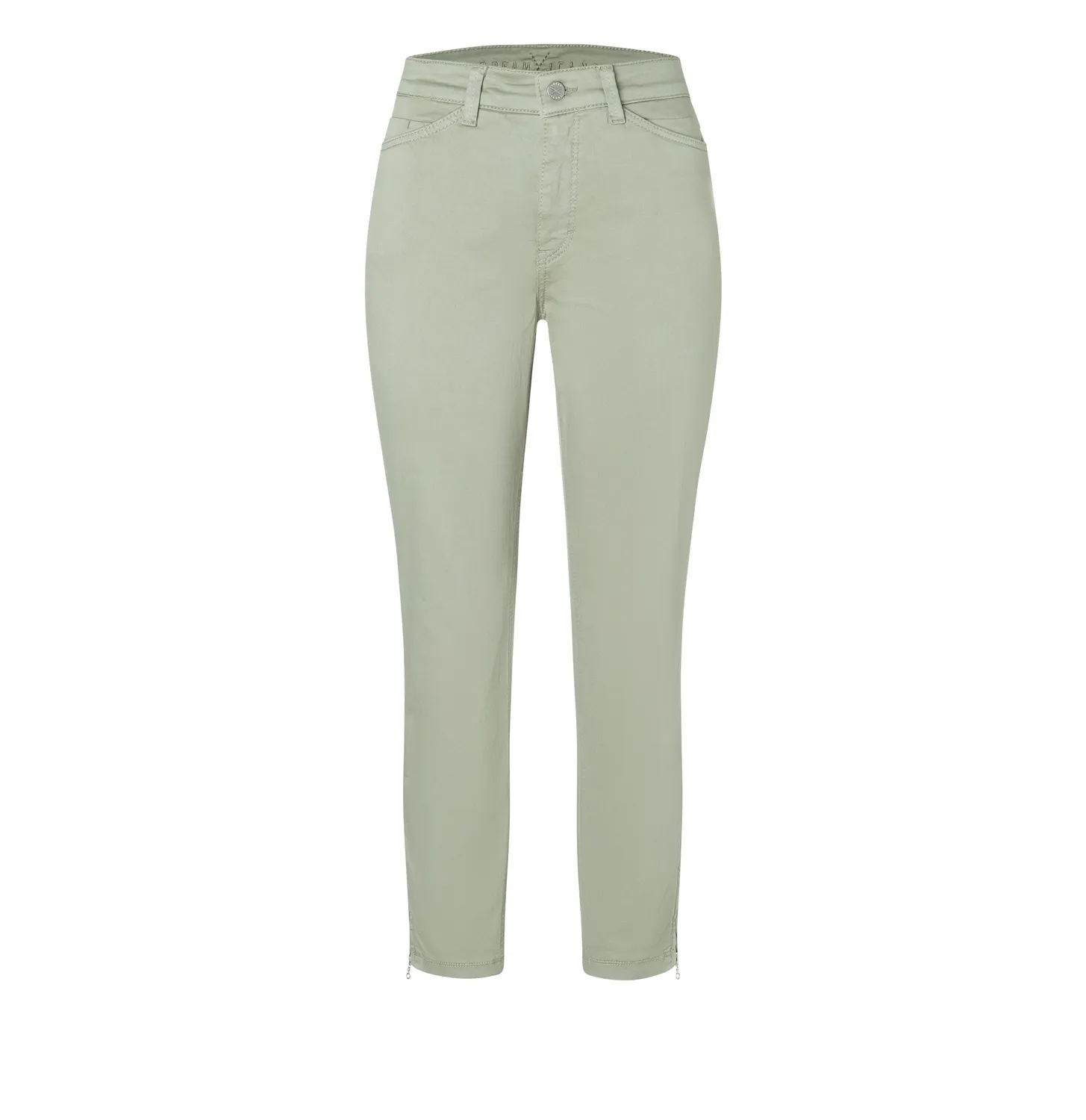 MAC Dream Chic jeans grøn slim cropped