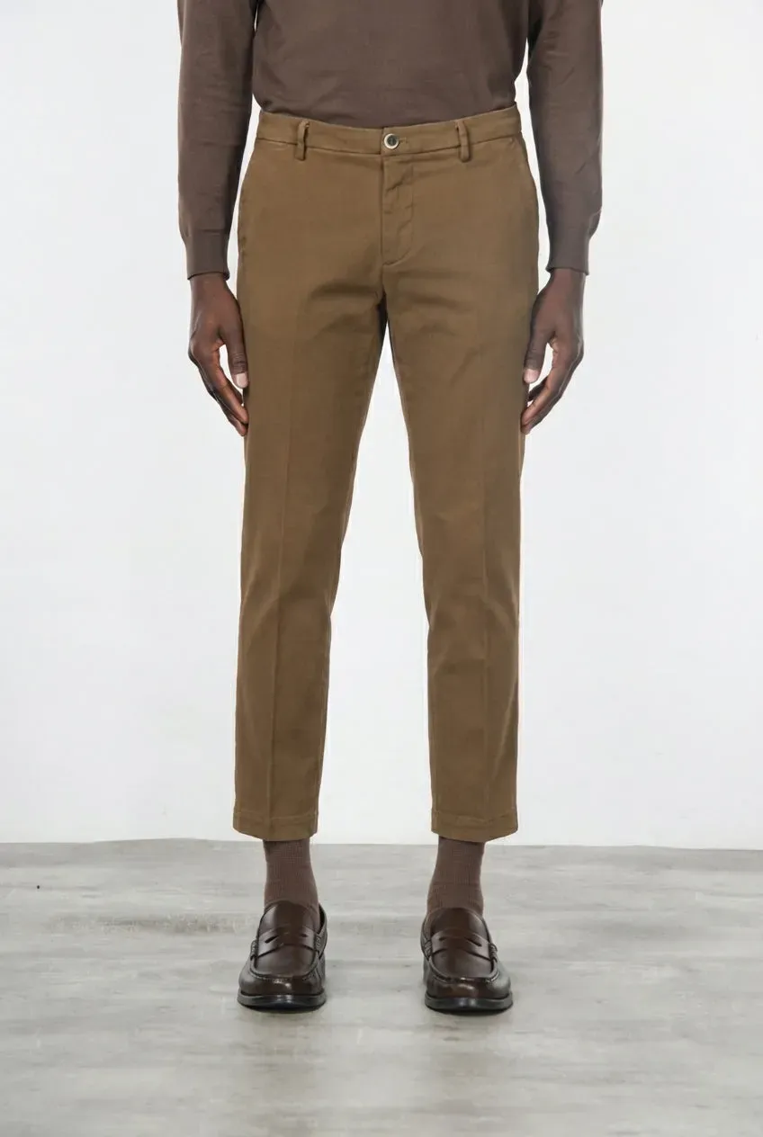 Mason's Milano chino taupe extra slim
