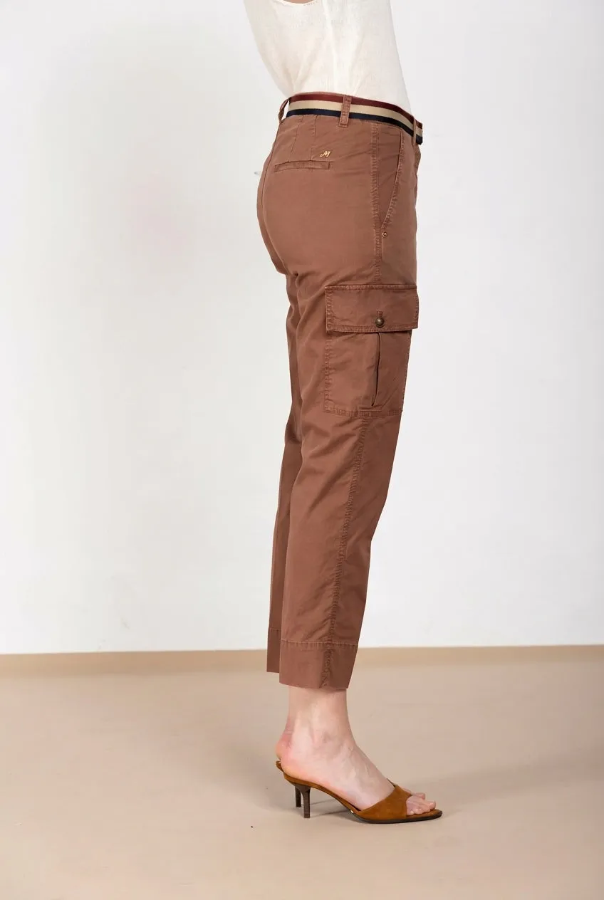 Mason's Marlene Cargo cargobukser brun stretch