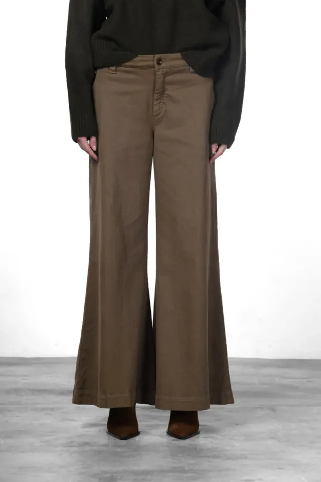 Mason's New York Palazzo chino bukser taupe wide leg