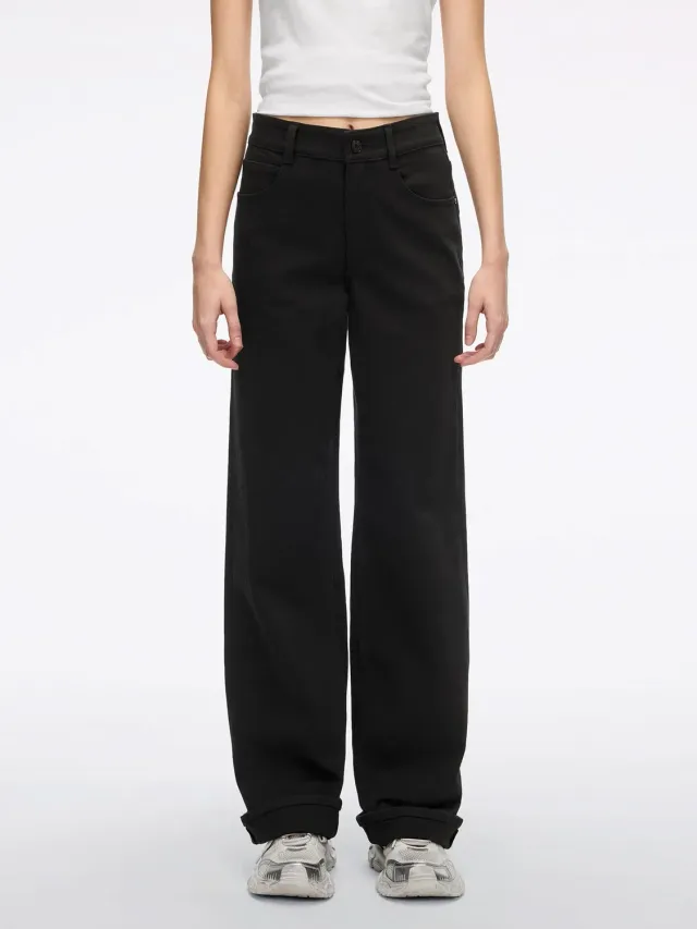 Miss Sixty Straight-Leg jeans sort straight