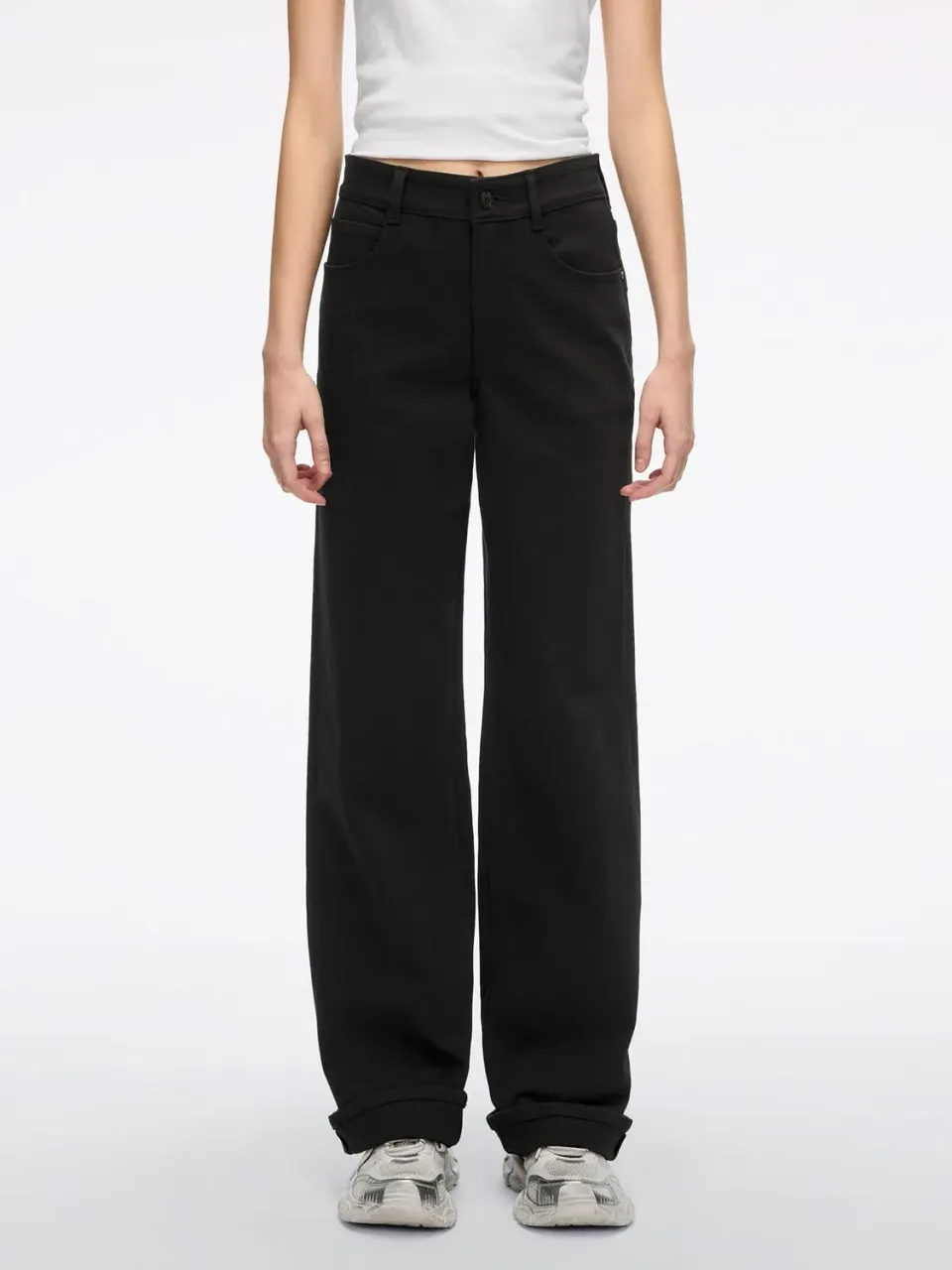 Miss Sixty Straight-Leg jeans sort straight