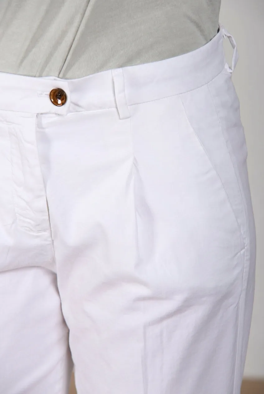 Mason's New York Carrot Sartoriale chino hvid silke