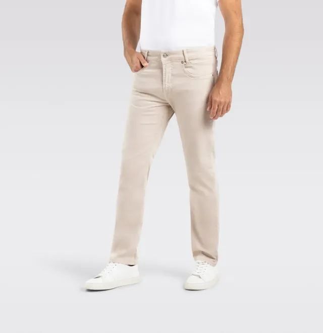 MAC Arne Pipe jeans beige modern fit let denim