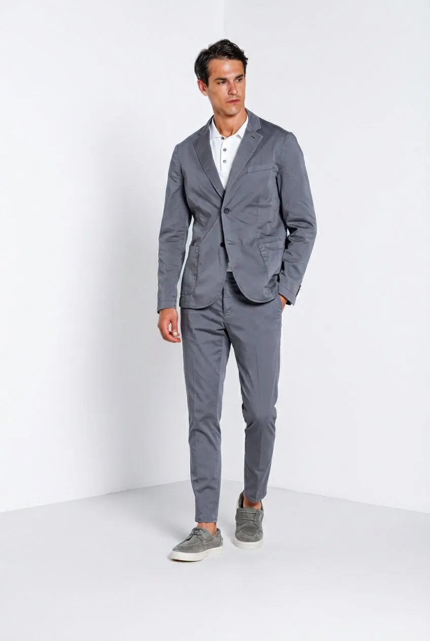 Mason's Da Vinci Travel blazer lyseblå stretch