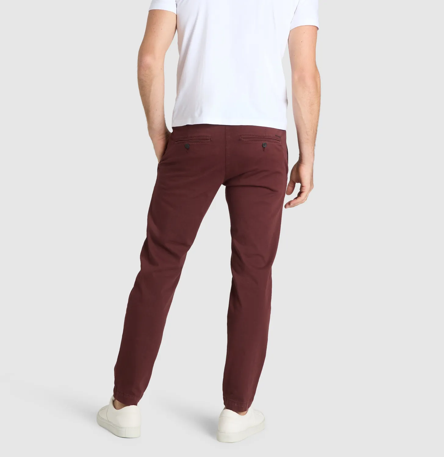 MAC Driver Pants regular jeans rød strækbund
