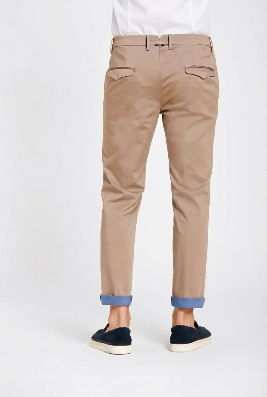 Mason's Torino City Travel chinos taupe slim