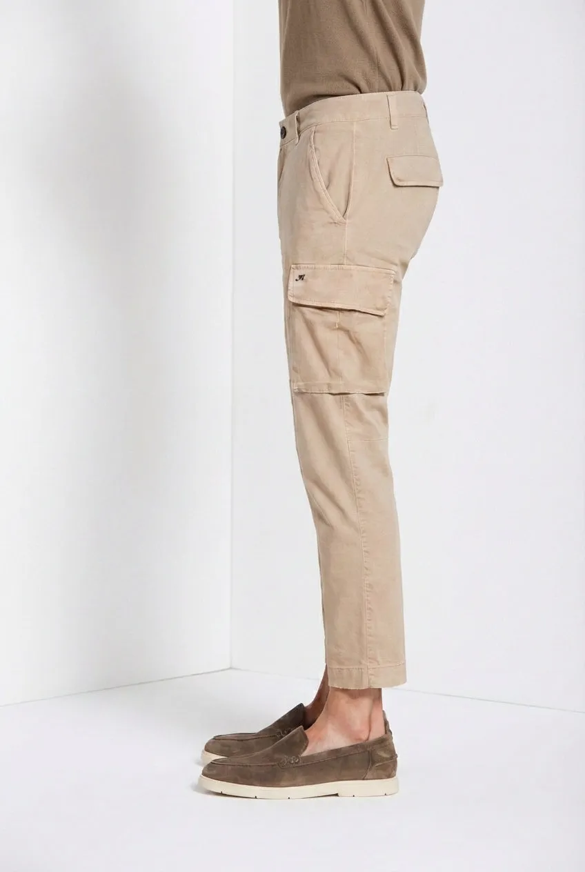 Mason's Chile cargobukser extra slim beige stretch