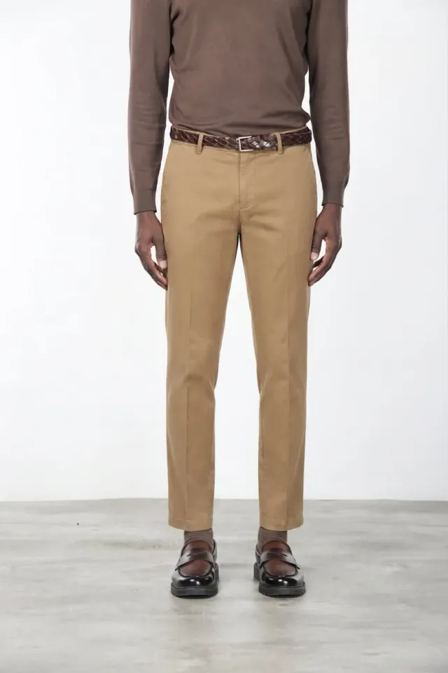 Mason's Milano chinos mørk beige extra slim