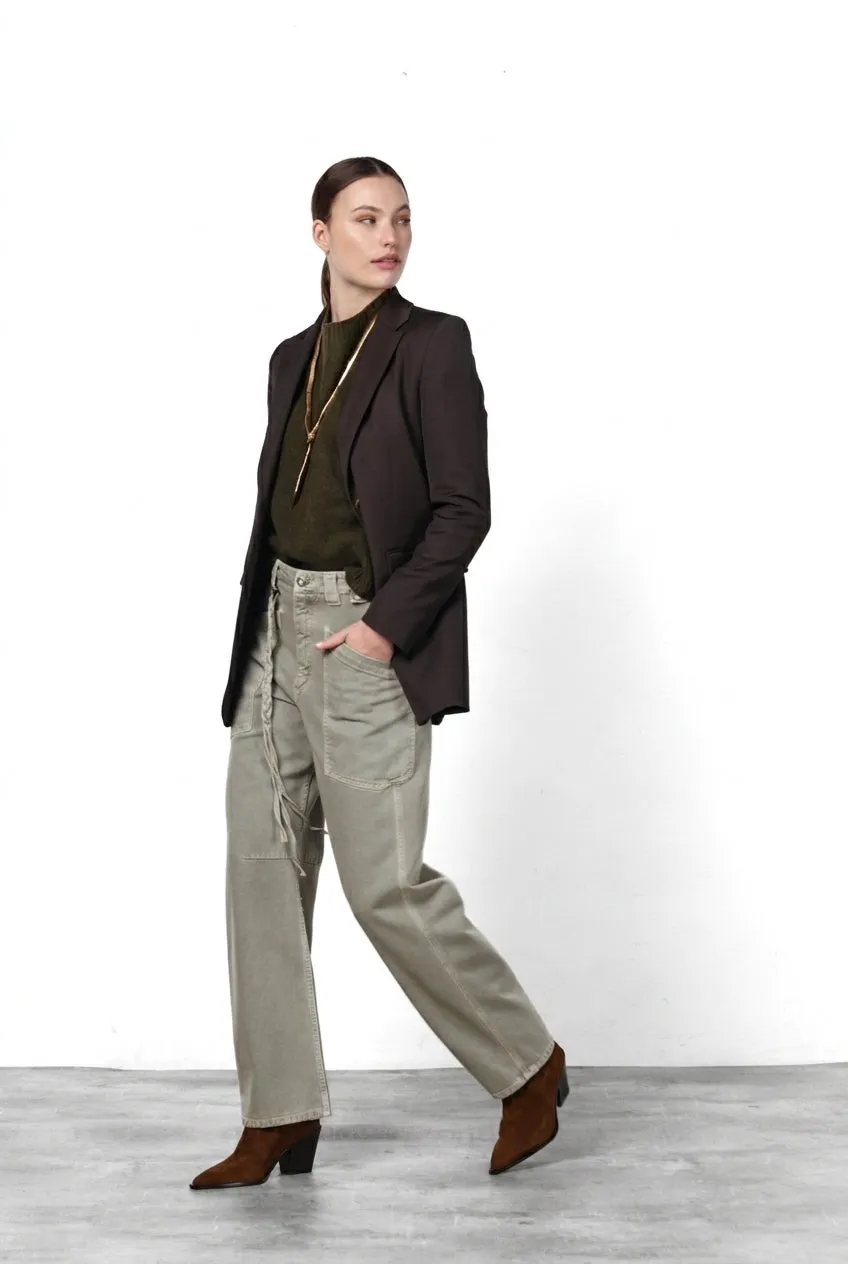 Mason's Venice chino bukser creme balloon fit