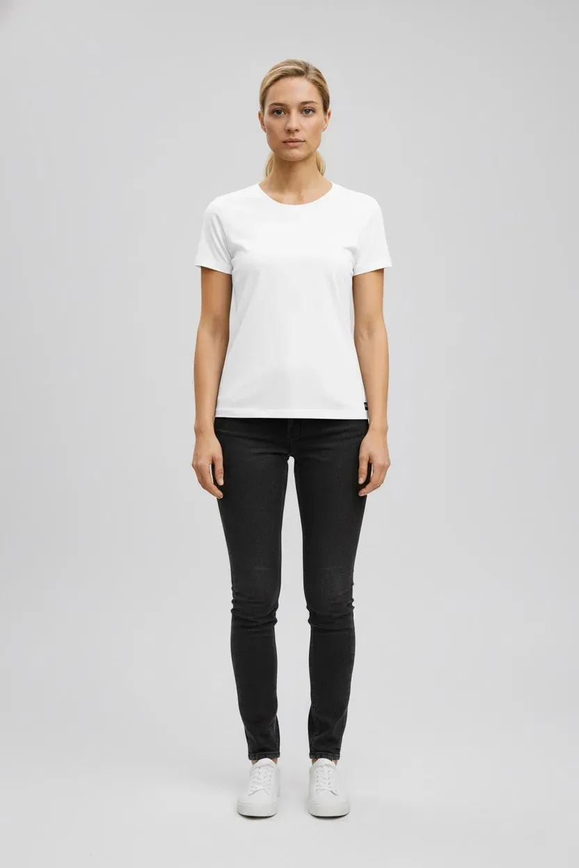 Organsk Classic Organic Tee t-shirt hvid bomuld
