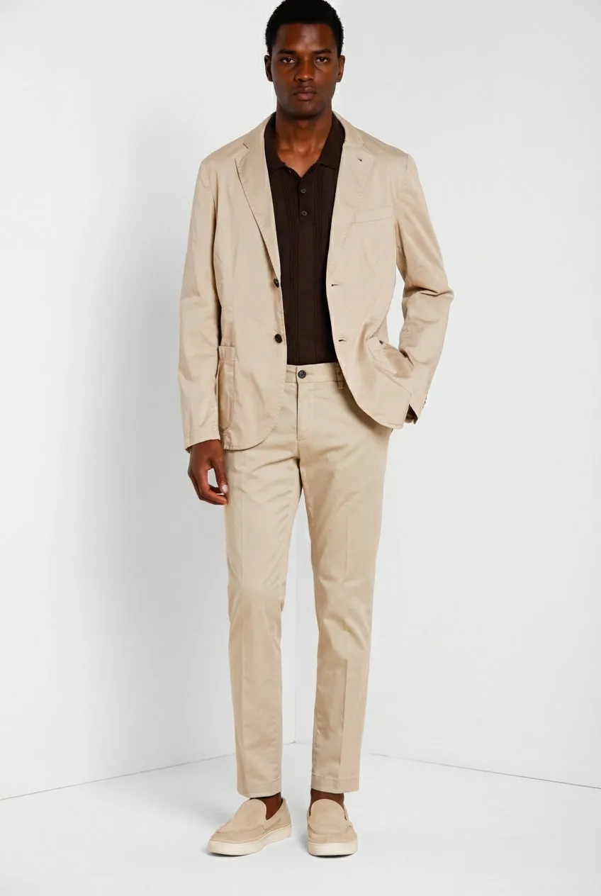 Mason's Da Vinci Travel blazer lys beige stretch