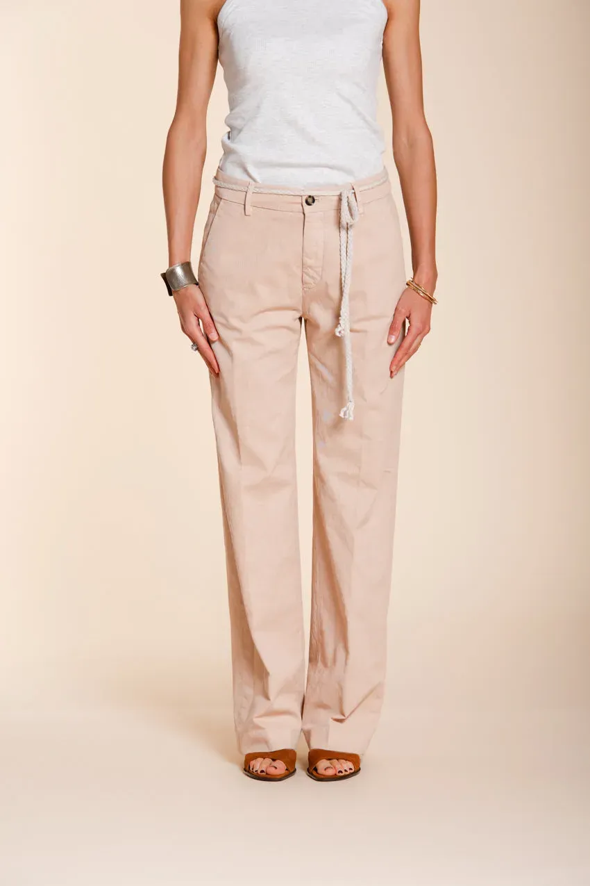 Mason's New York Straight chinobukser rosa hør