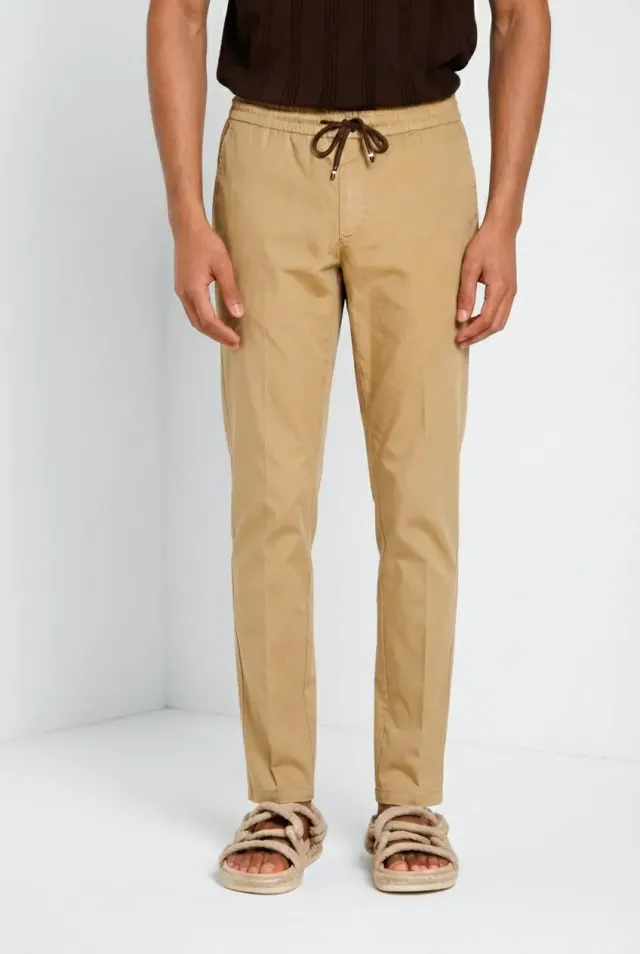 Mason's New York chino jogger beige regular