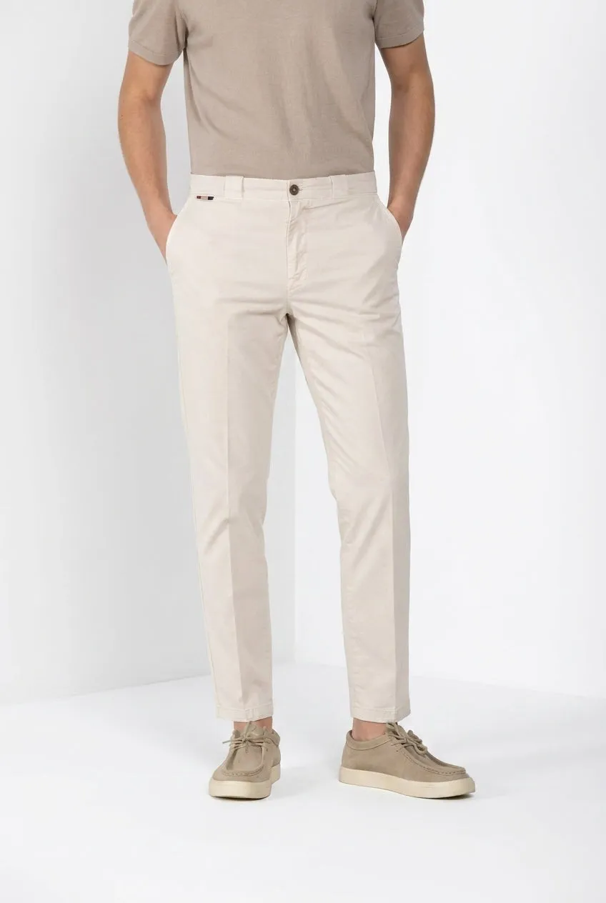 Mason's Madison M74 chinobukser stucco twill carrot