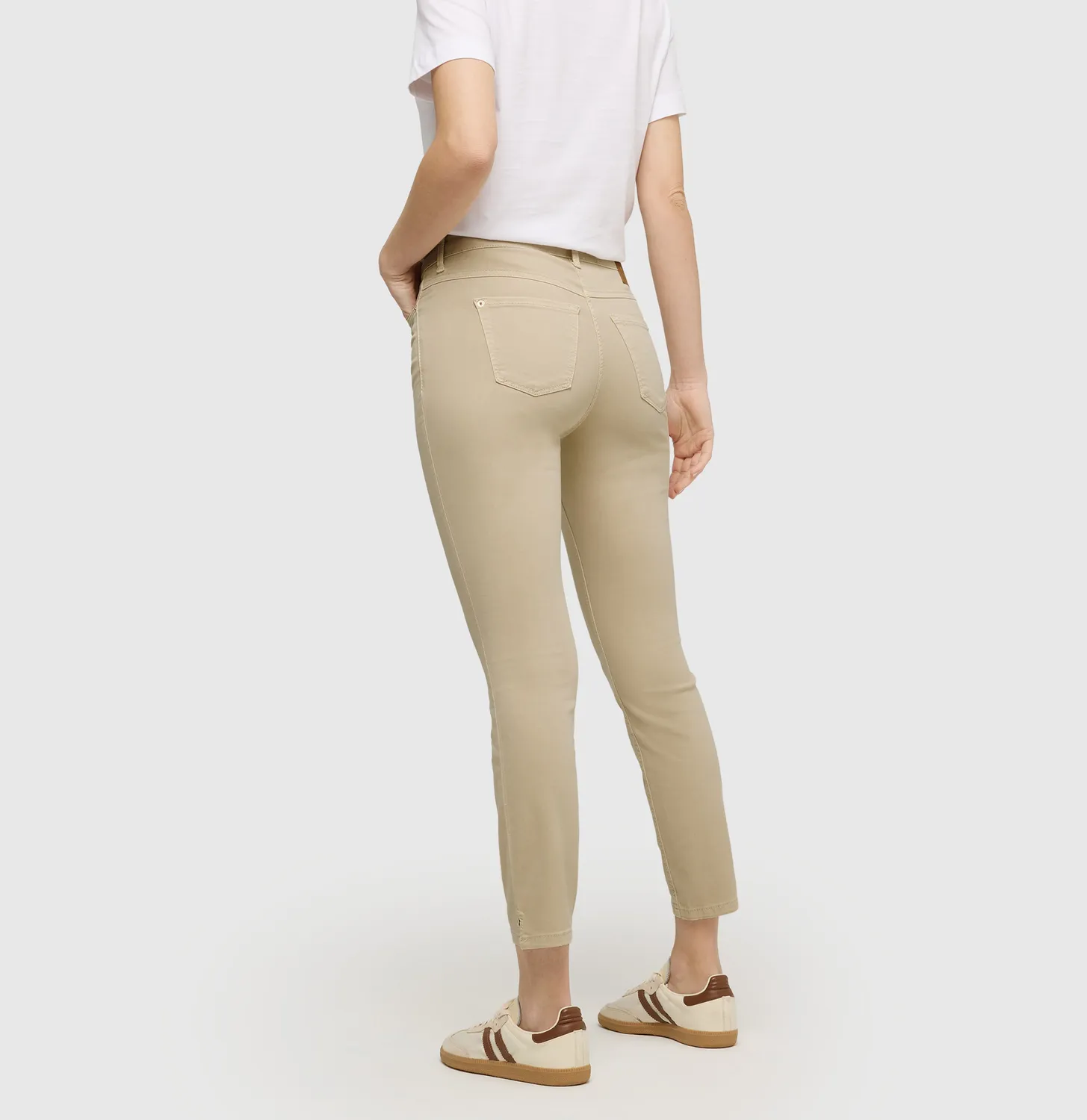MAC Dream Summer jeans beige slim fit slids