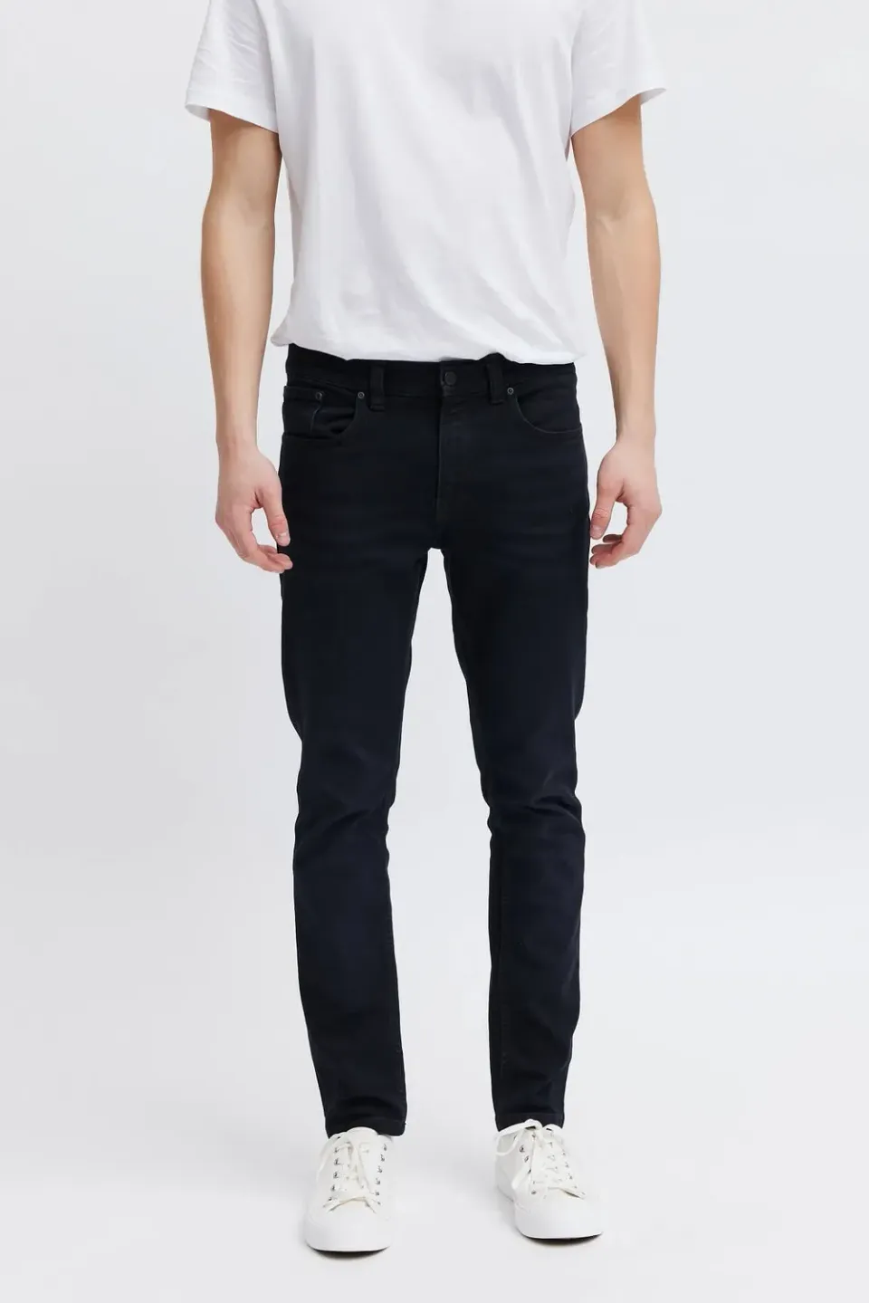 Organsk Atmosphere Black Rock jeans sort stretch