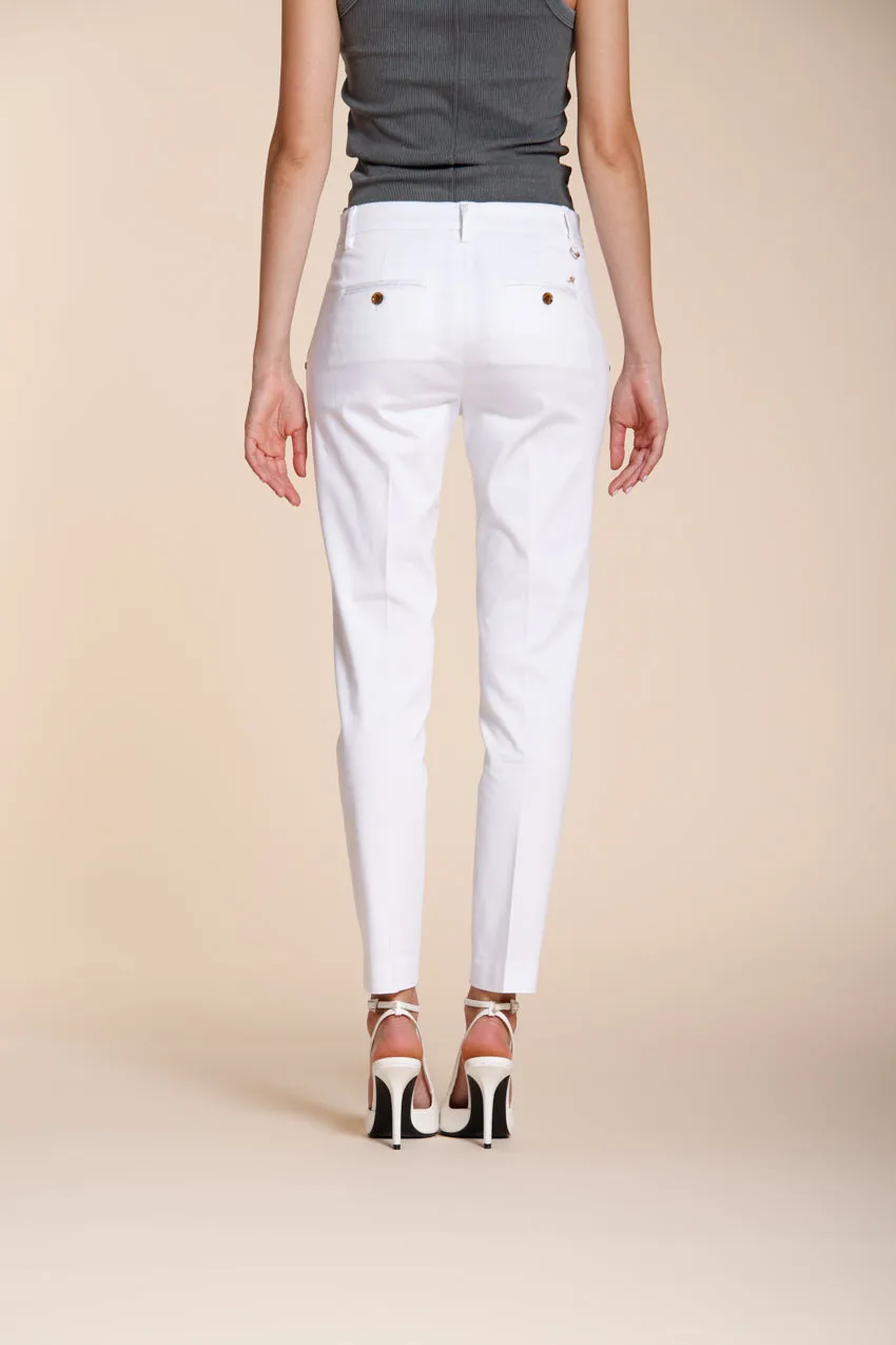 Mason's New York Slim dame chino hvid