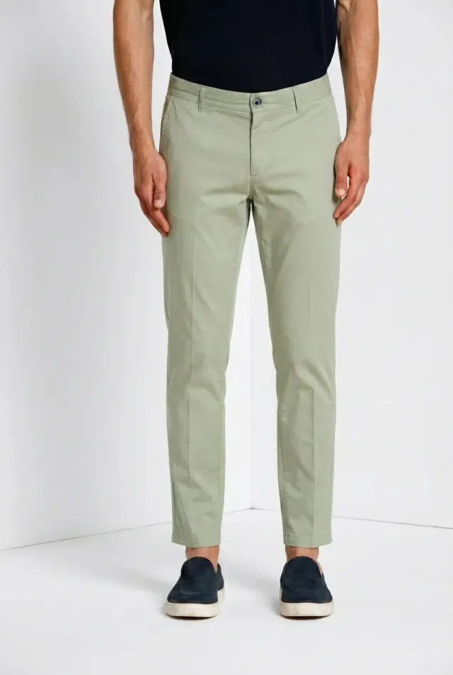 Mason's Milano chinos stucco pastelgrøn extra slim