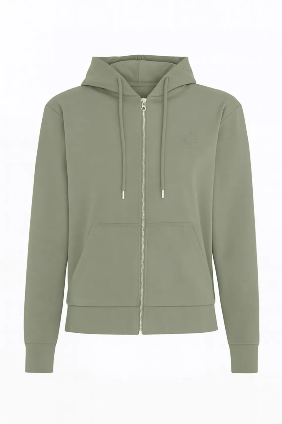 Organsk The Classic Organic hættejakke pastelgrøn – fleece