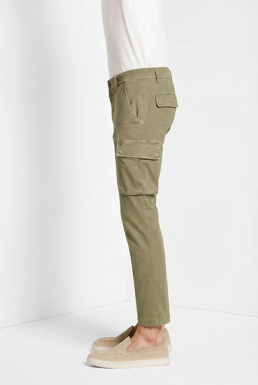 Mason's Chile cargo herre beige stretch satin smal