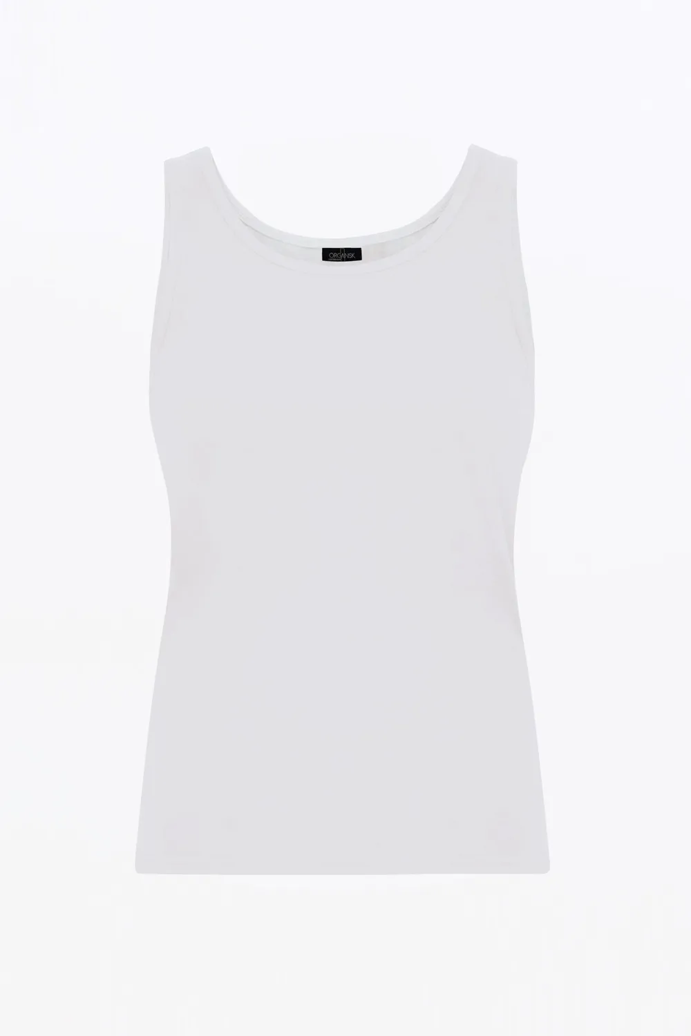 Organsk The Organic Tank Top tanktop sort økologisk bomuld