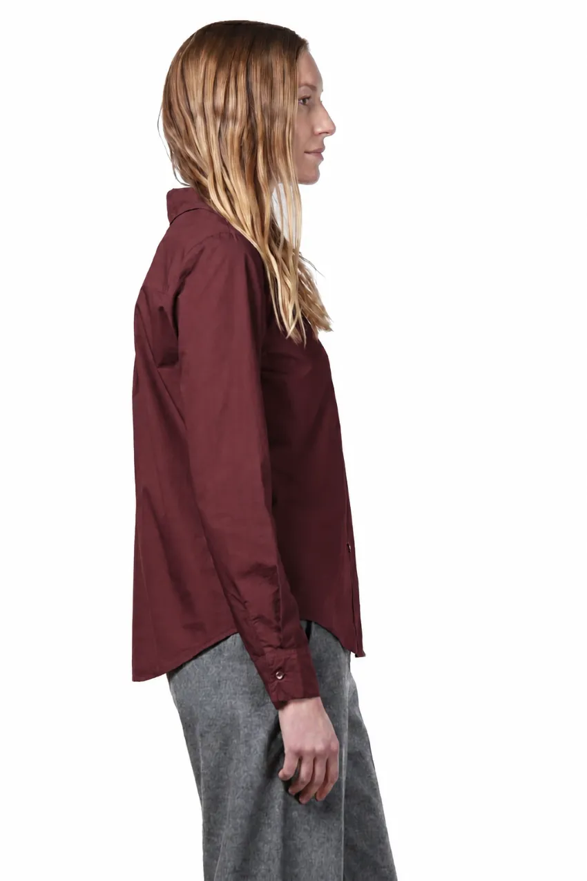Mason's Sharon skjorte bordeaux poplin
