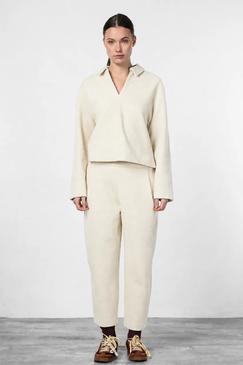 Mason's Simon sweatshirt creme uld bubble-fit