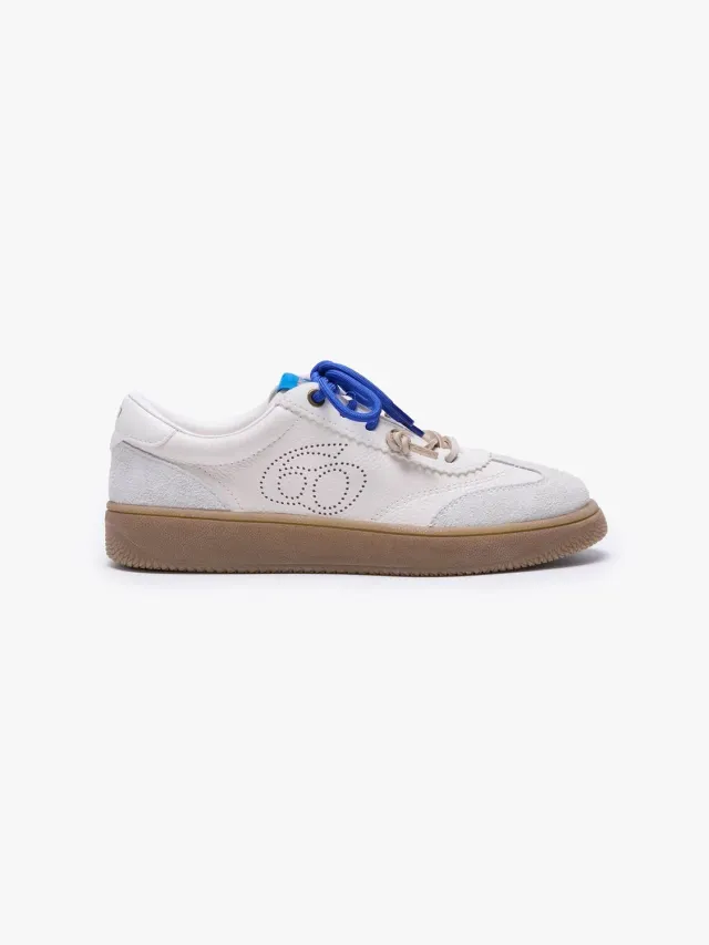Miss Sixty Lace-Up sneakers off white