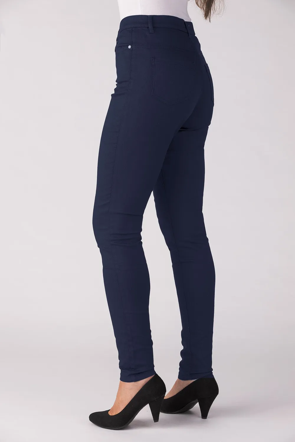 Merrytime Emma Super Slim jeans blå superstræk