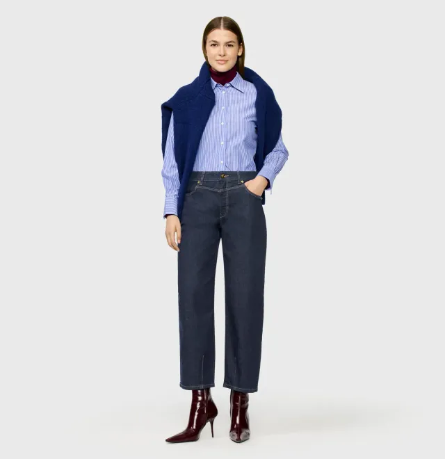 MAC Bobbie 3122 jeans mørkeblå relaxed barrel fit