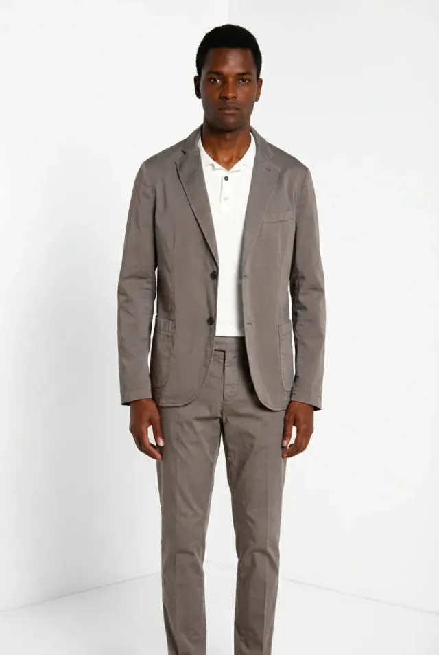 Mason's Da Vinci Travel blazer mørkegrå stretch