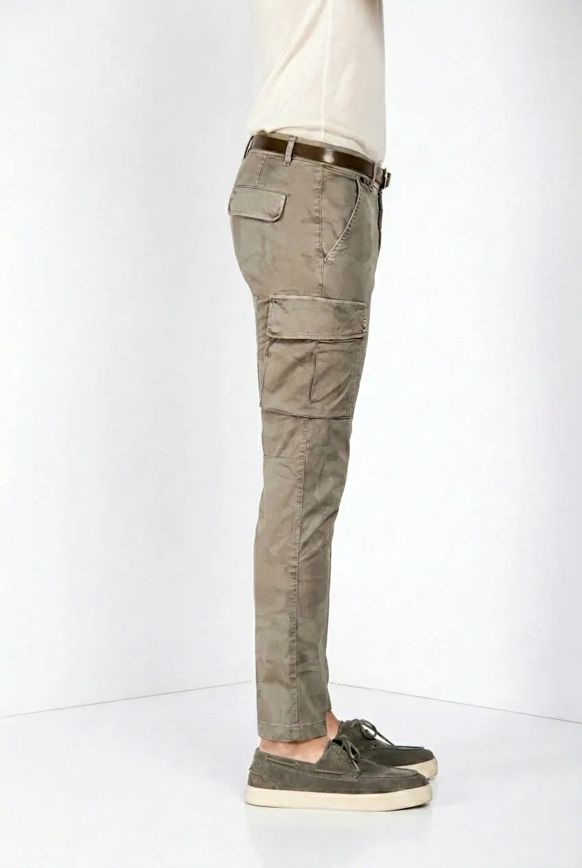 Mason's Chile cargo bukser salvie camouflage extra slim