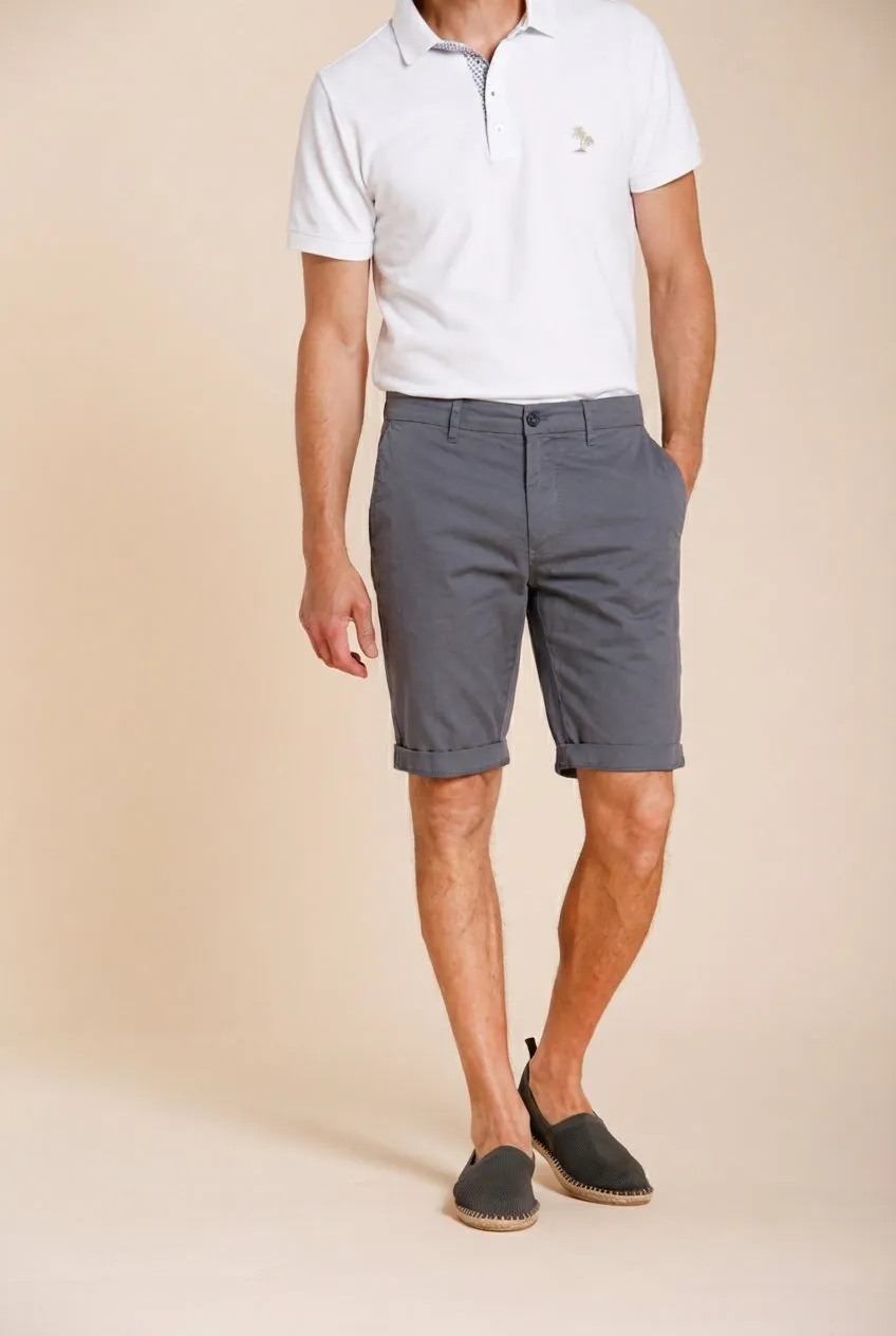 Mason's London chino bermudashorts lyseblå regular fit