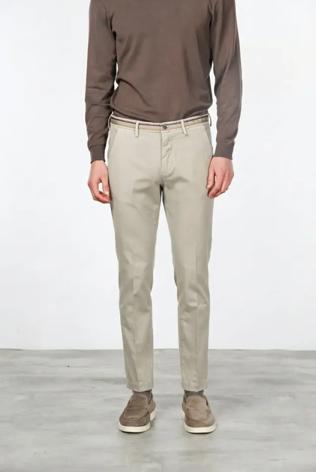 Mason's Torino Winter chino bukser slim isgrå