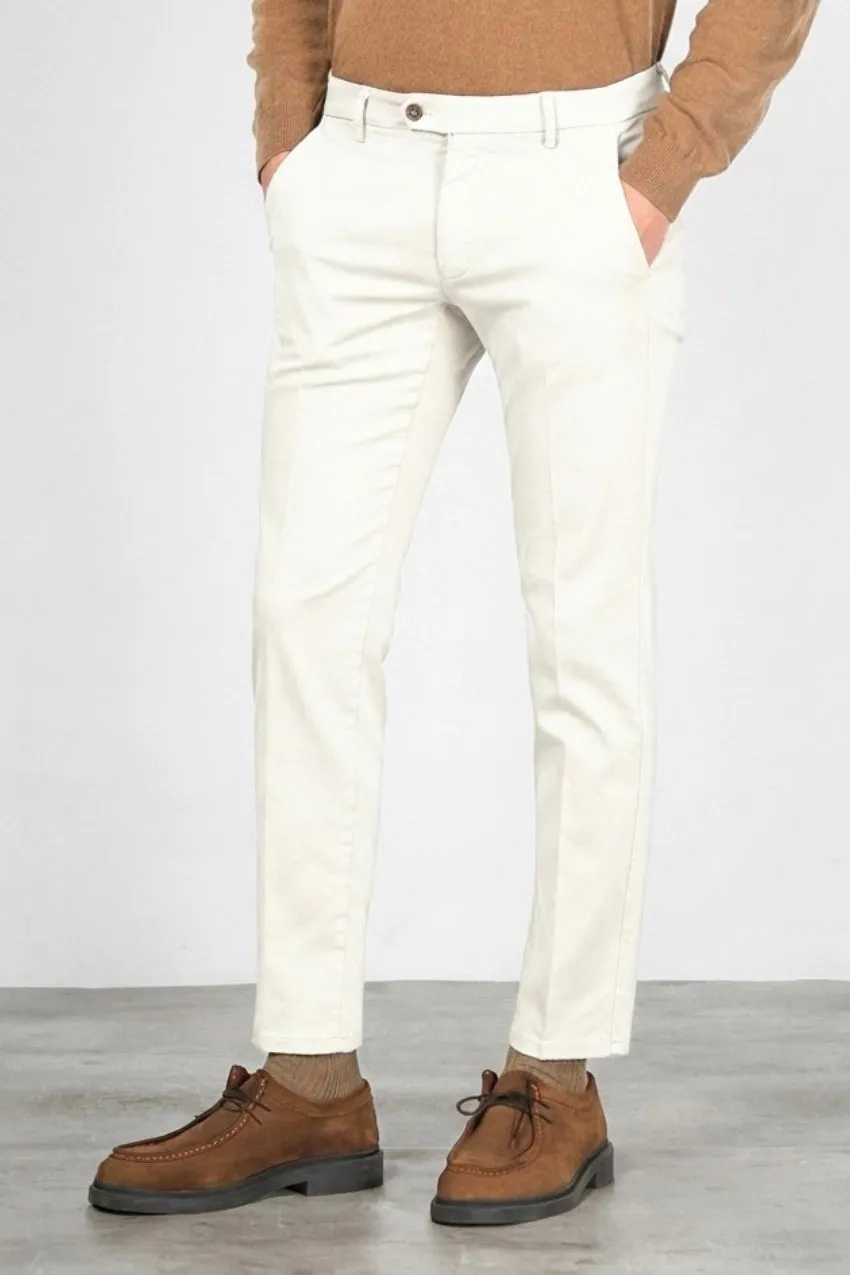Mason's Torino Flex herre chino bukser stucco slim fit