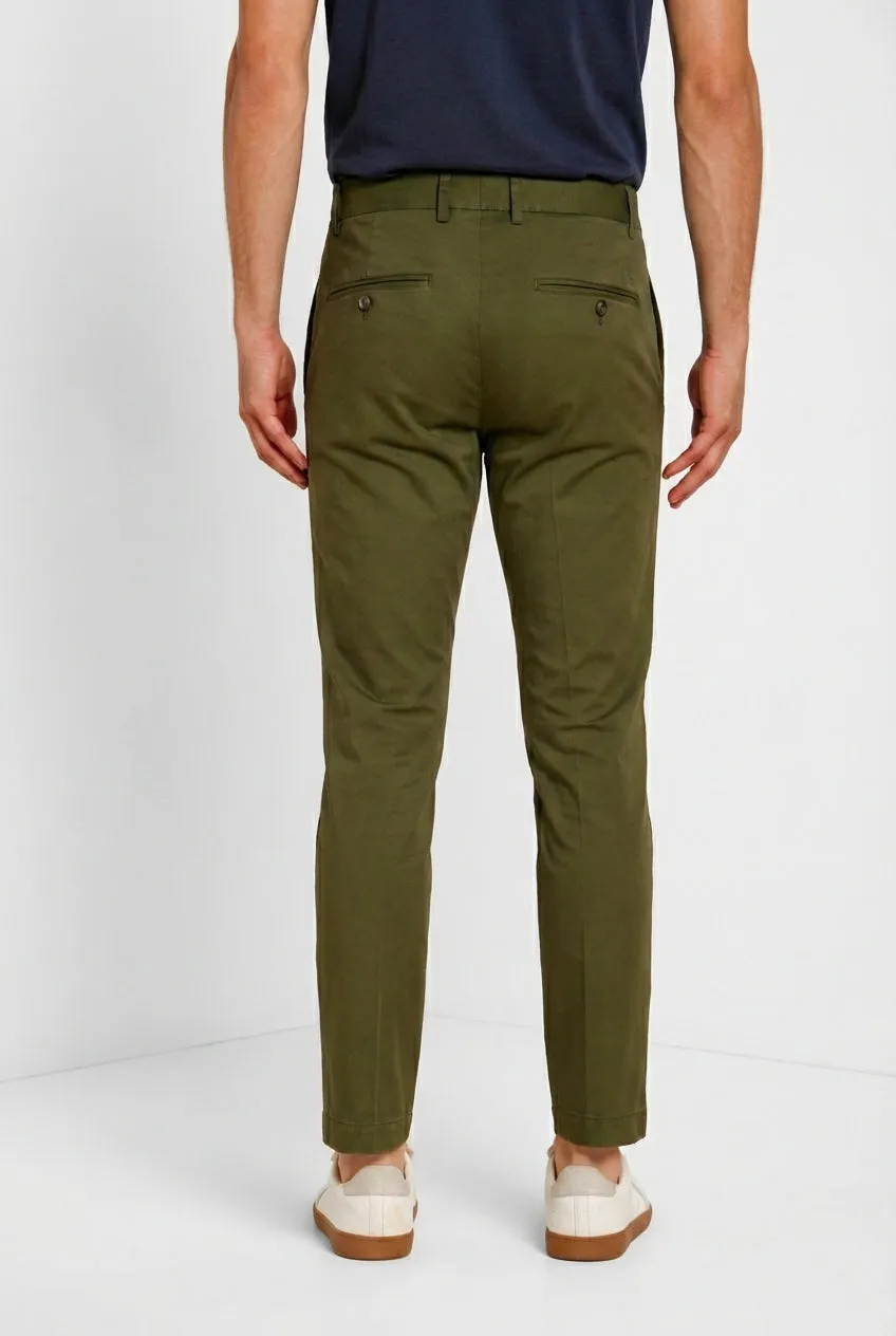 Mason's Milano chino bukser skovgrøn extra slim