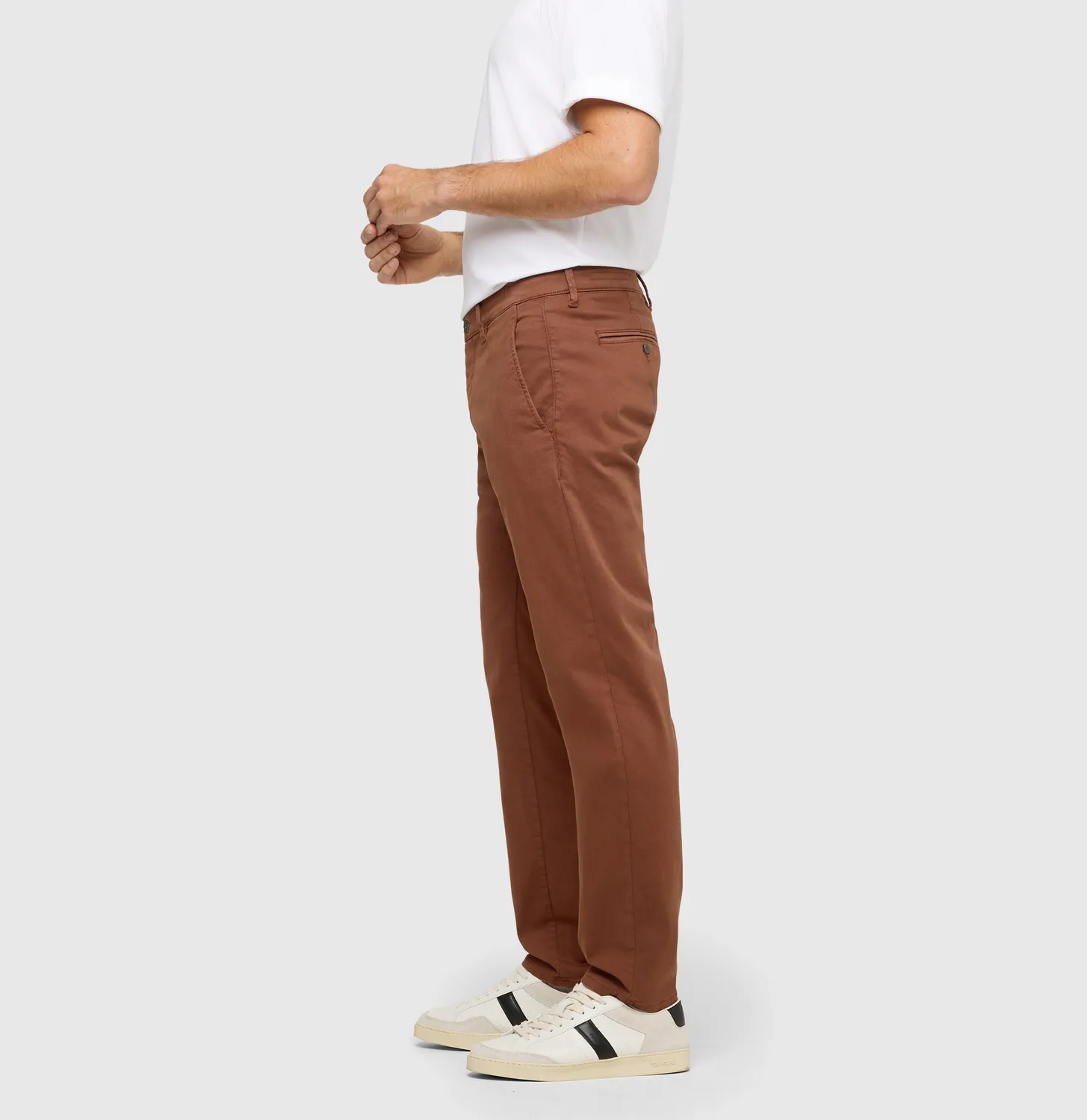 MAC Driver Pants 6351-00-1995 bukser brun regular fit